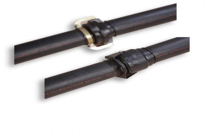 agri sprinkler hdpe pipe Black color HDPE pipe isolated on white background