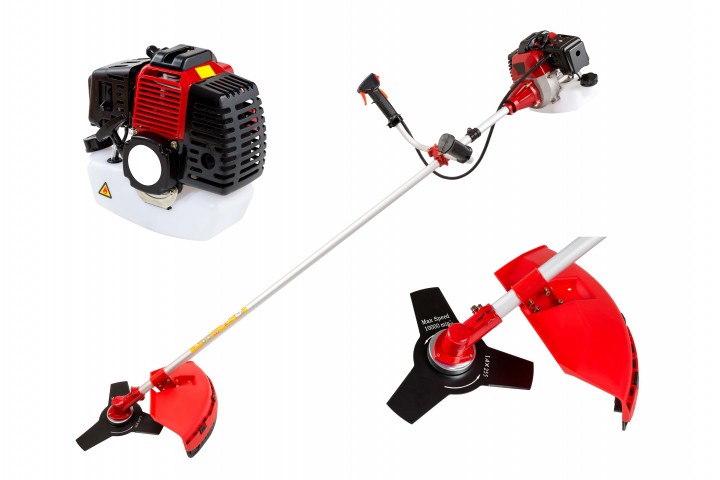 brush cutter brush cutter accessories isolated on the white background