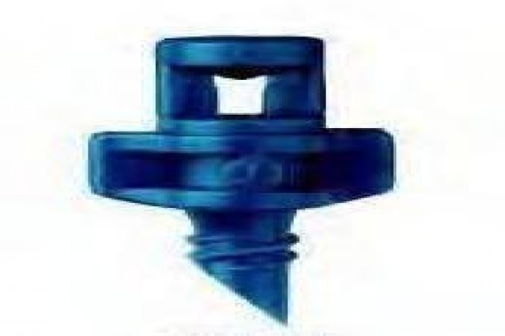 jets plastic jet blue isolated on white background