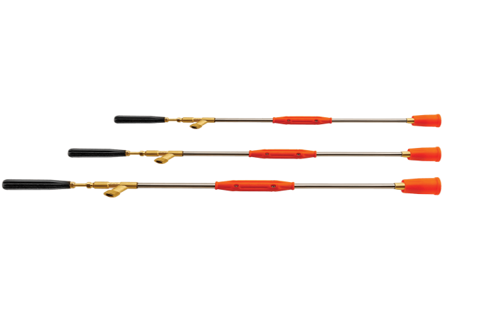 three Sprayer gun isolated on white background