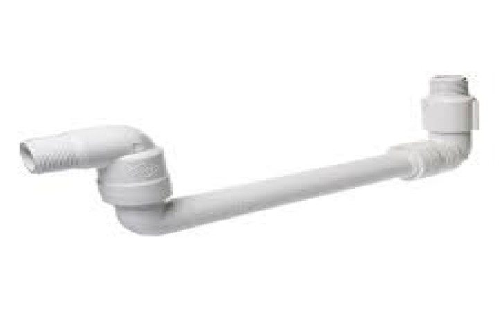 swing joint pvc swing joint isolated on white background